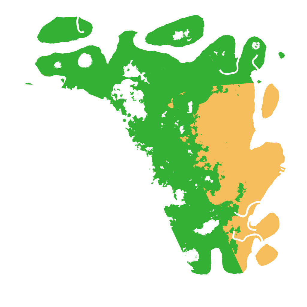 Biome Rust Map: Procedural Map, Size: 4000, Seed: 261755659