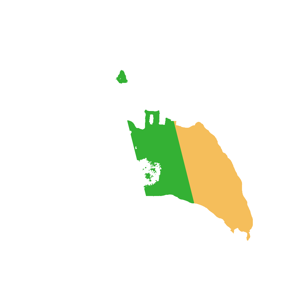 Biome Rust Map: Procedural Map, Size: 1250, Seed: 1341414