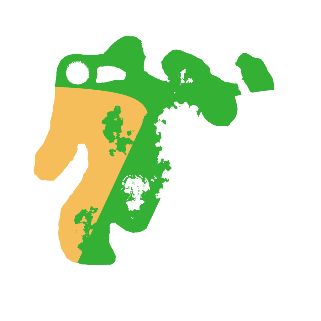 Biome Rust Map: Barren, Size: 2500, Seed: 12341