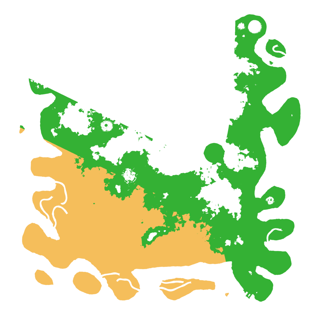 Biome Rust Map: Procedural Map, Size: 4250, Seed: 1372423245