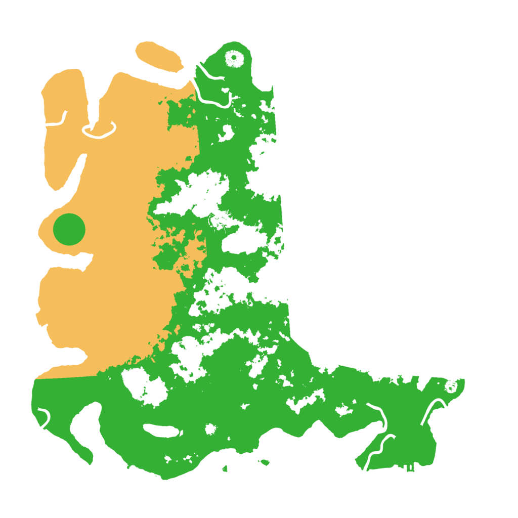 Biome Rust Map: Procedural Map, Size: 4250, Seed: 1818470834