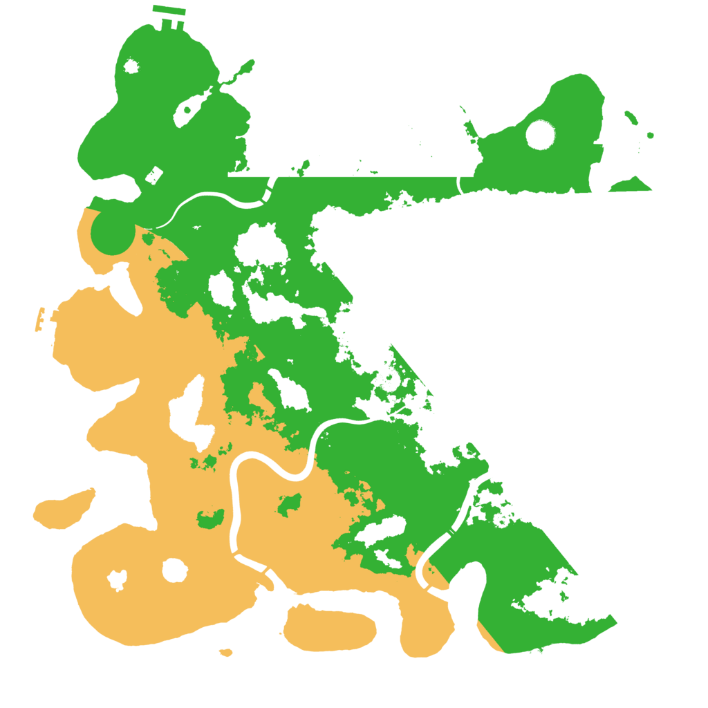 Biome Rust Map: Procedural Map, Size: 4352, Seed: 1337
