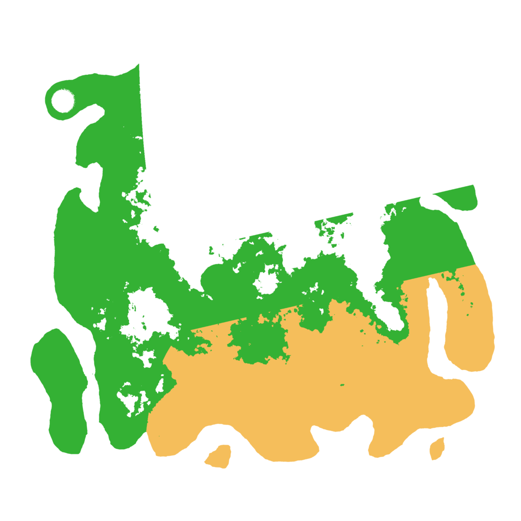 Biome Rust Map: Barren, Size: 4000, Seed: 2345535