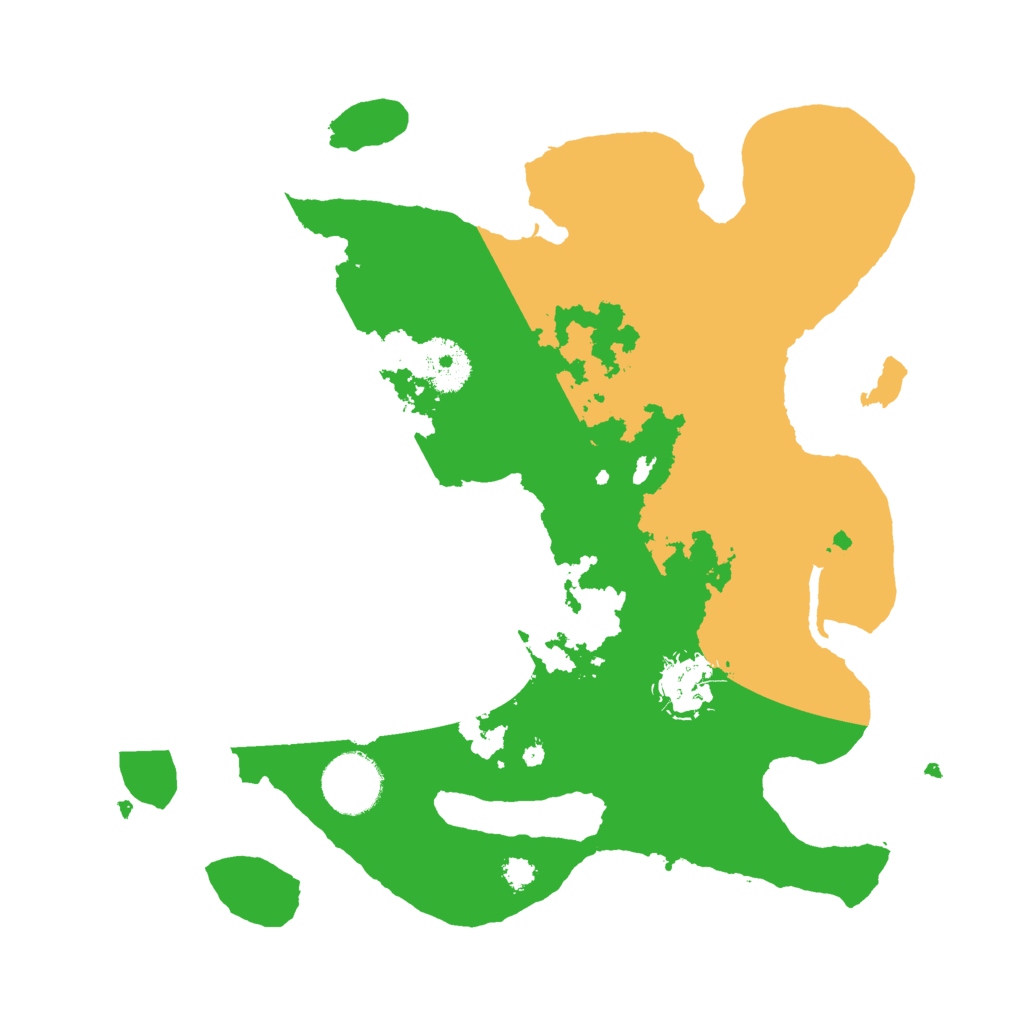 Biome Rust Map: Procedural Map, Size: 3000, Seed: 571587481