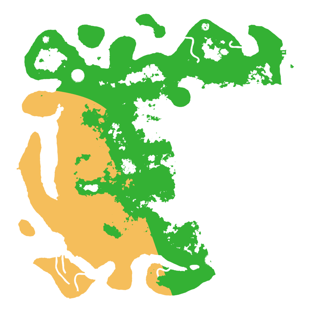 Biome Rust Map: Procedural Map, Size: 4300, Seed: 1203644481