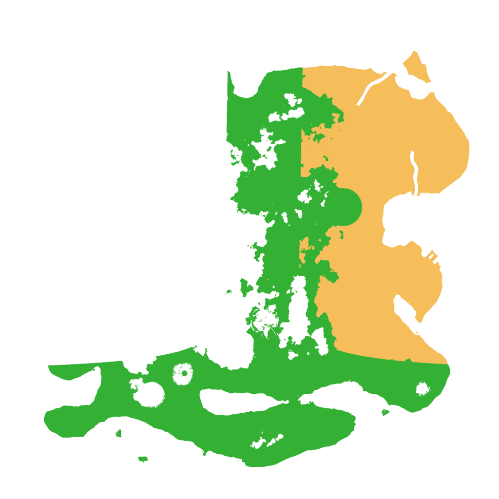 Biome Rust Map: Procedural Map, Size: 3500, Seed: 1785958654