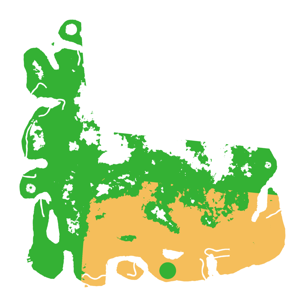 Biome Rust Map: Procedural Map, Size: 4800, Seed: 1868211097