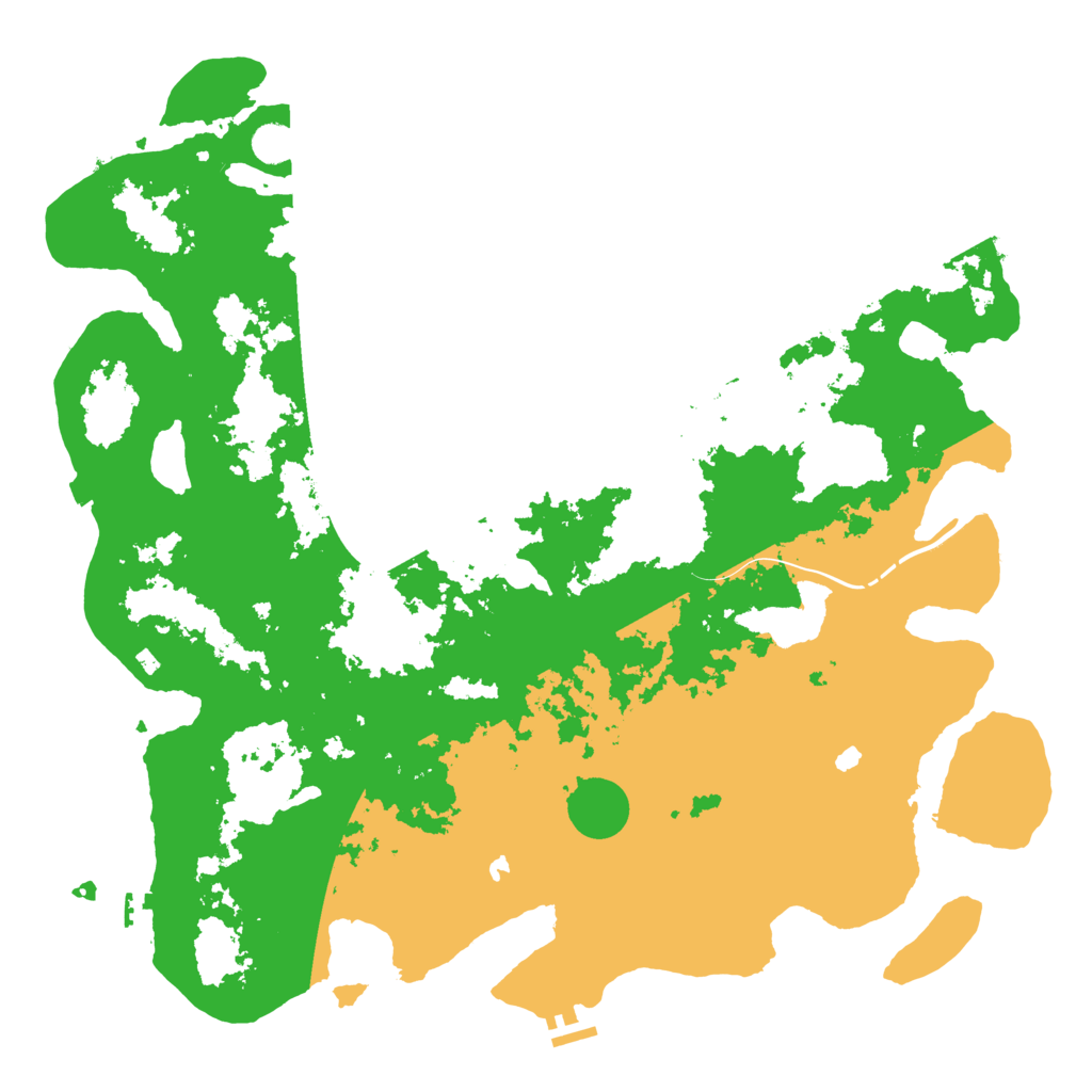 Biome Rust Map: Procedural Map, Size: 4800, Seed: 1357270687