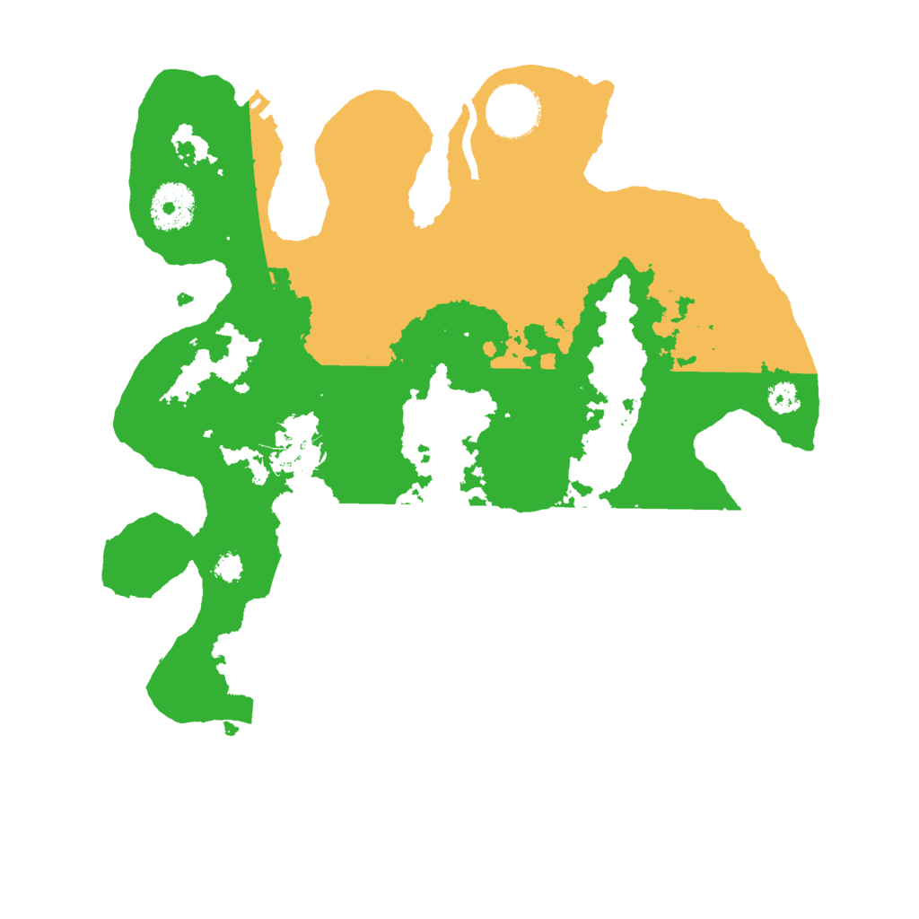 Biome Rust Map: Procedural Map, Size: 3000, Seed: 35951