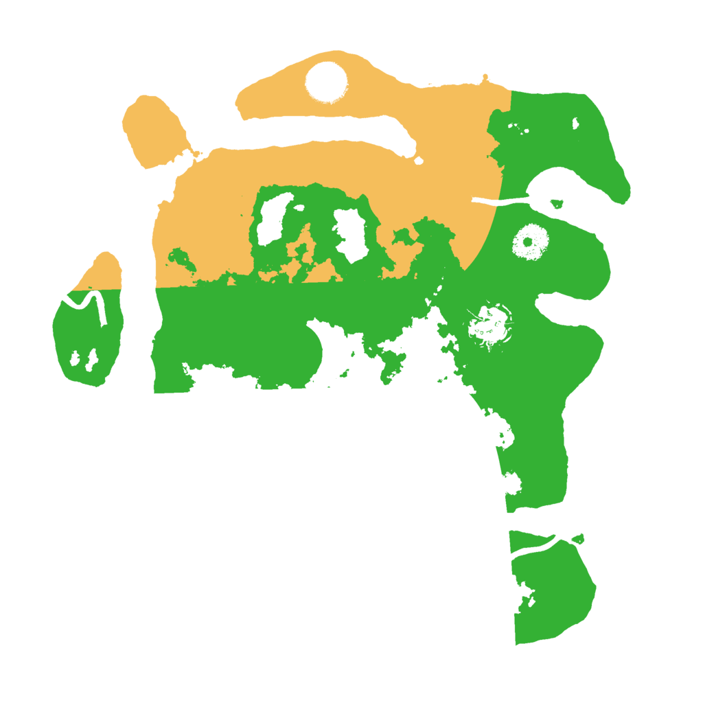 Biome Rust Map: Procedural Map, Size: 3000, Seed: 211899794