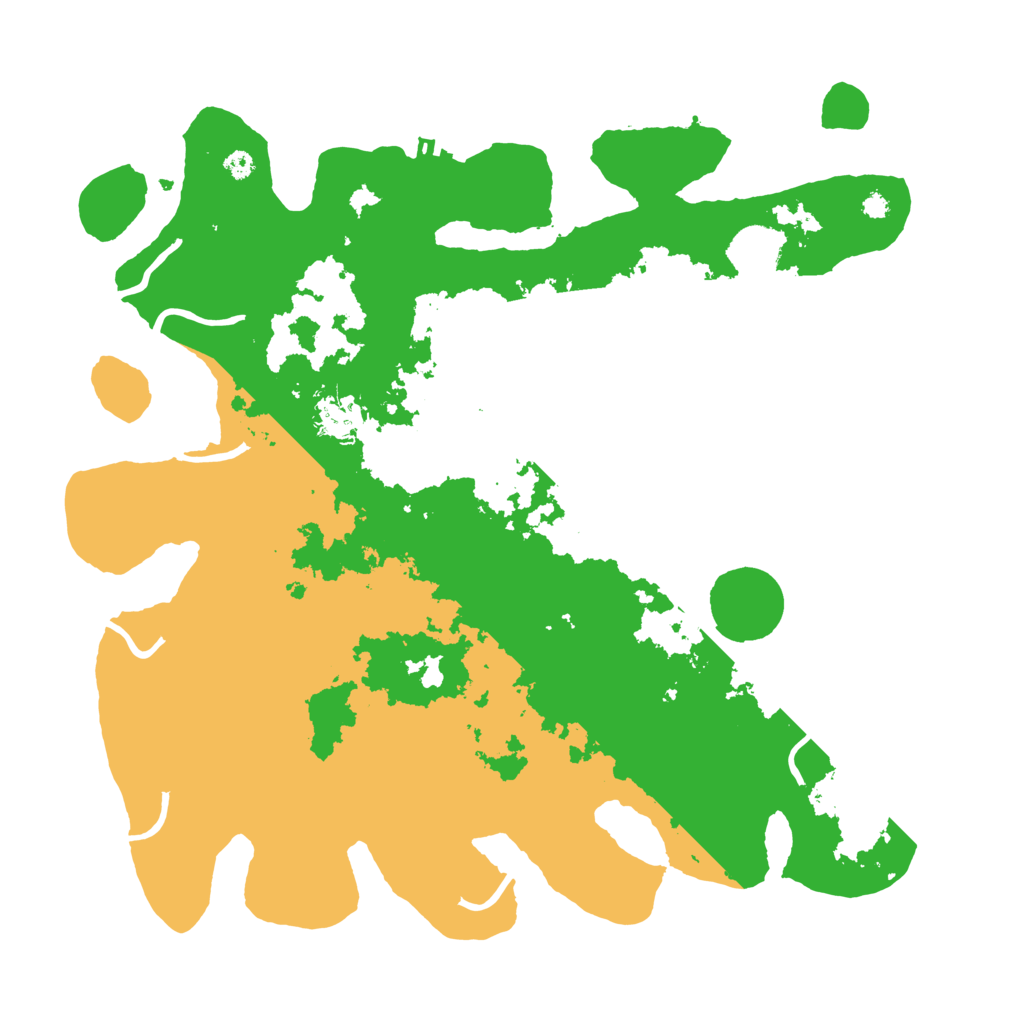 Biome Rust Map: Procedural Map, Size: 3700, Seed: 1771986881
