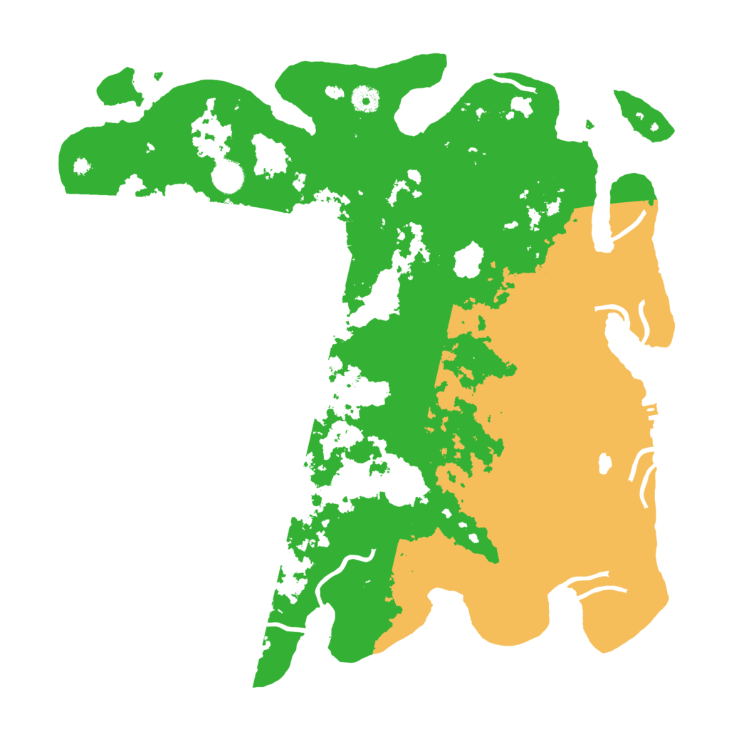 Biome Rust Map: Procedural Map, Size: 4000, Seed: 1136936588