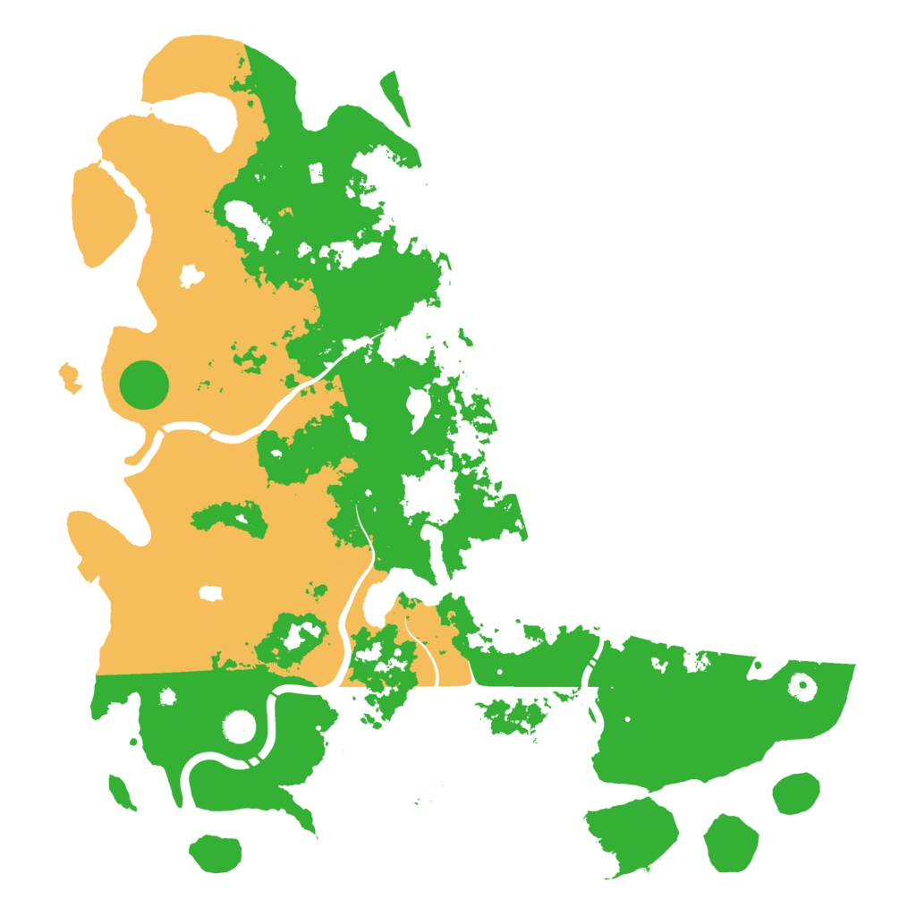 Biome Rust Map: Procedural Map, Size: 4900, Seed: 1800772315