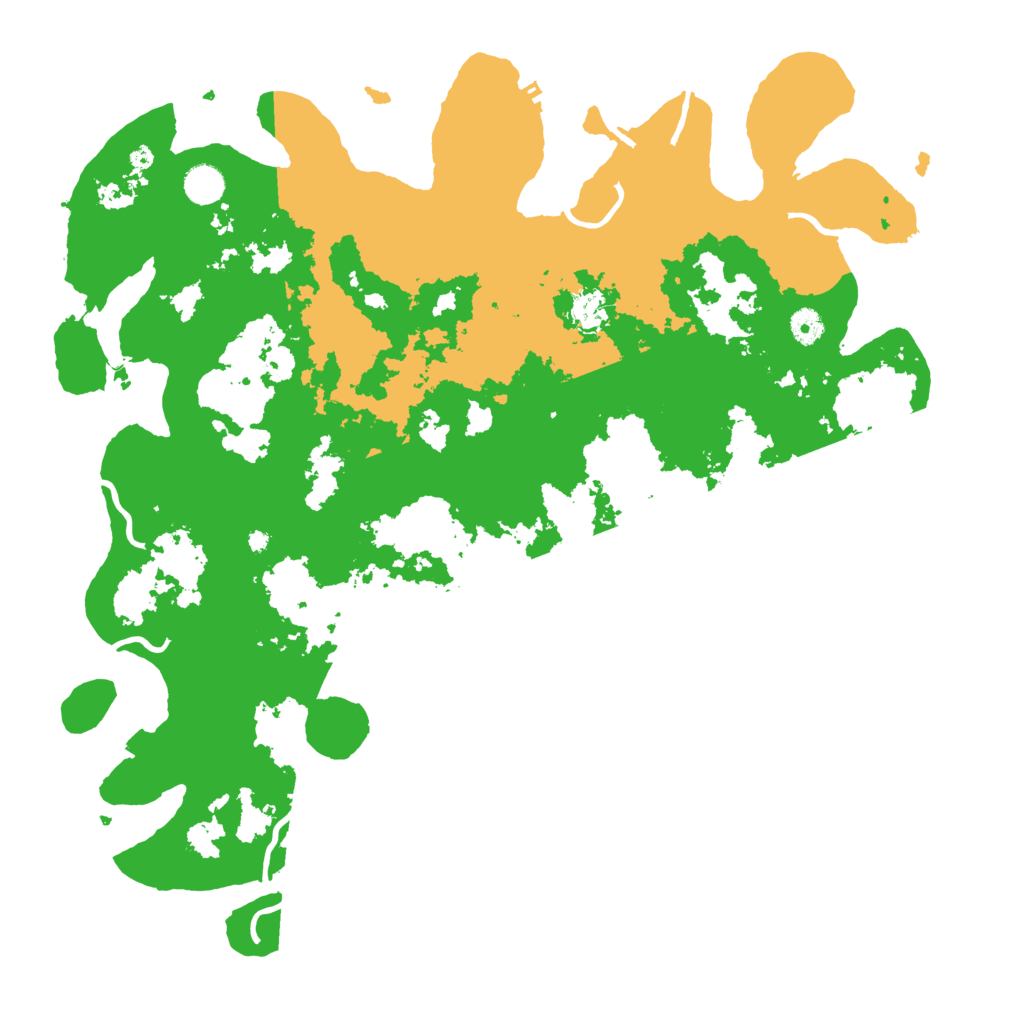 Biome Rust Map: Procedural Map, Size: 4500, Seed: 19318103