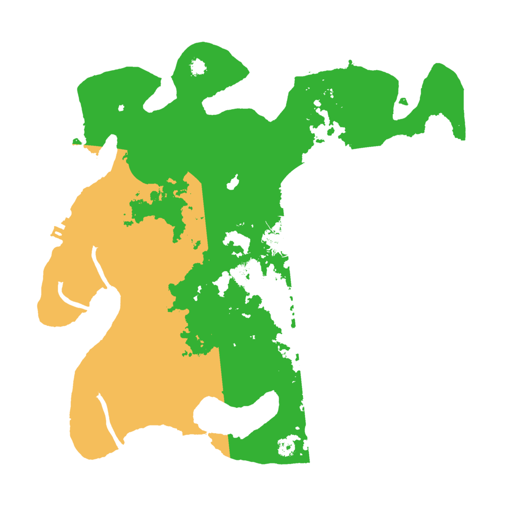 Biome Rust Map: Procedural Map, Size: 3000, Seed: 878285446
