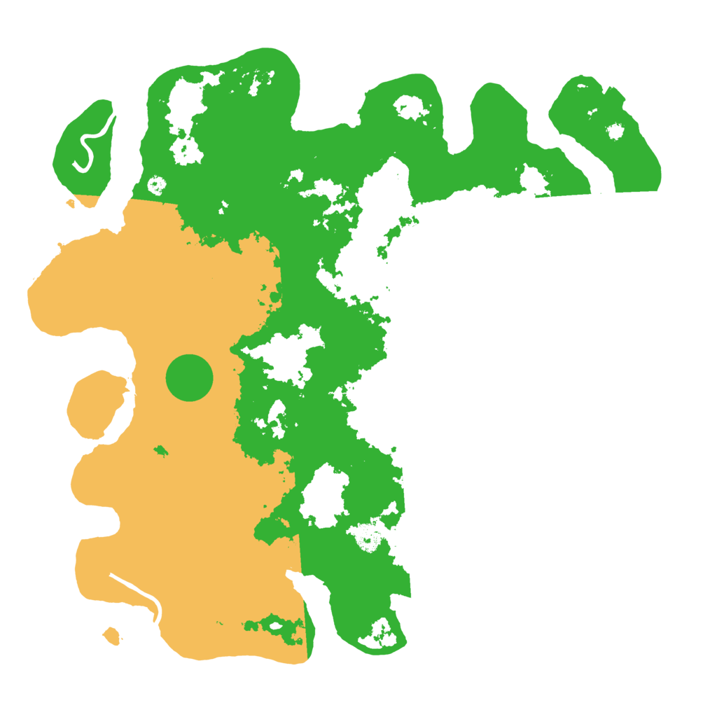 Biome Rust Map: Procedural Map, Size: 4000, Seed: 1226322