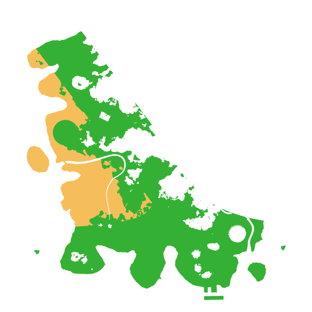 Biome Rust Map: Procedural Map, Size: 3250, Seed: 1831318524
