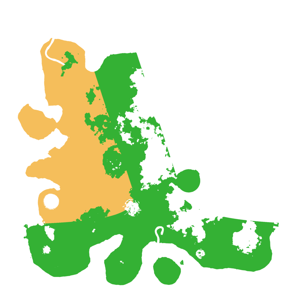 Biome Rust Map: Procedural Map, Size: 3500, Seed: 1763341972