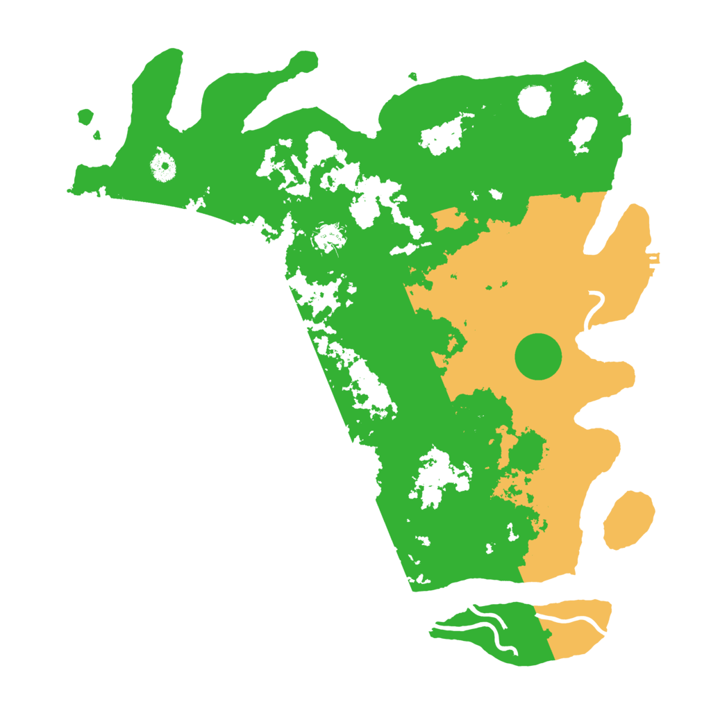 Biome Rust Map: Procedural Map, Size: 4000, Seed: 243747823