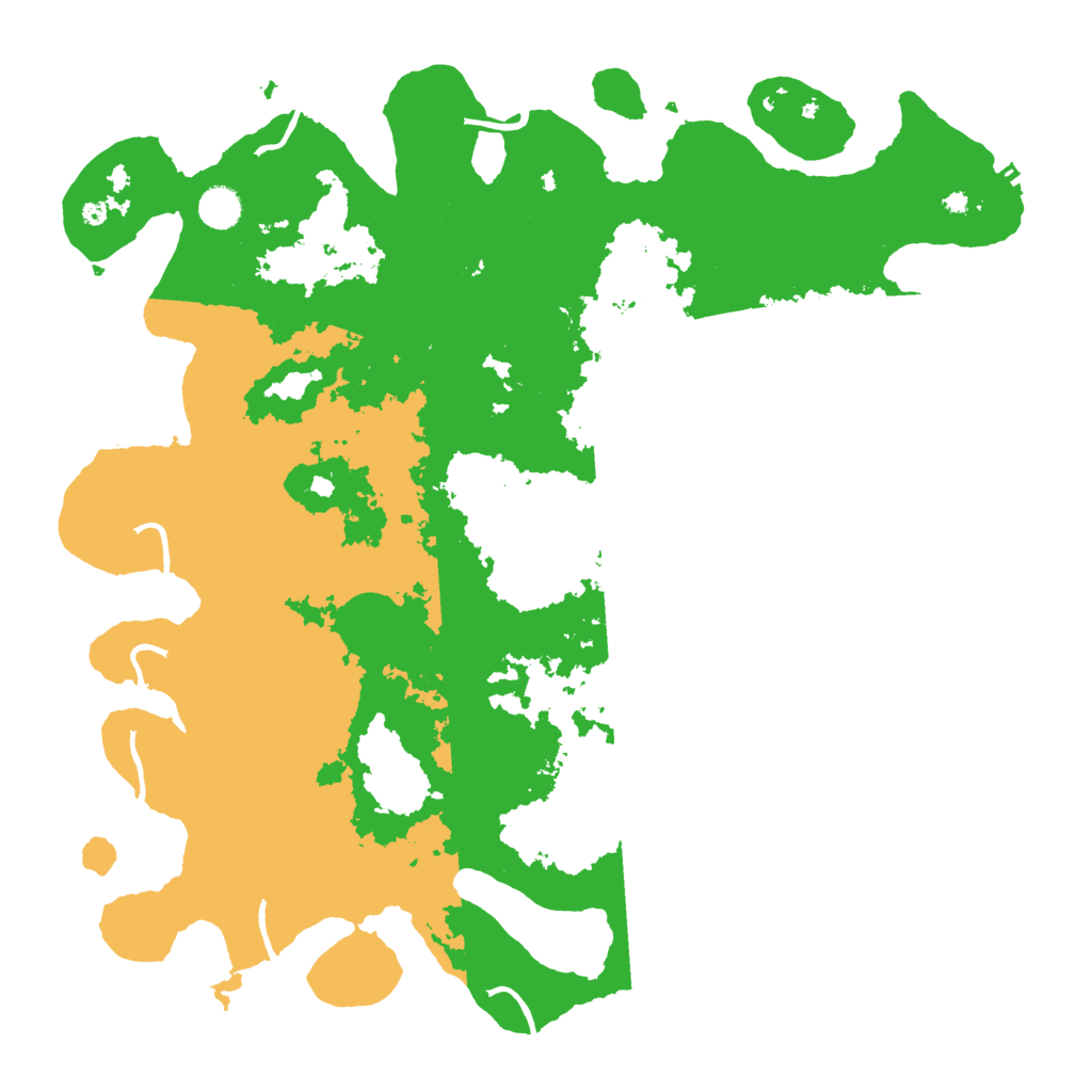 Biome Rust Map: Procedural Map, Size: 4500, Seed: 224297616