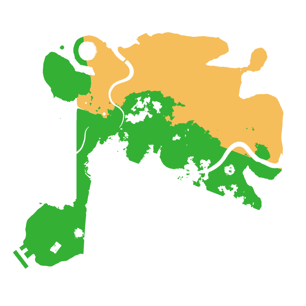 Biome Rust Map: Procedural Map, Size: 3000, Seed: 1273760030