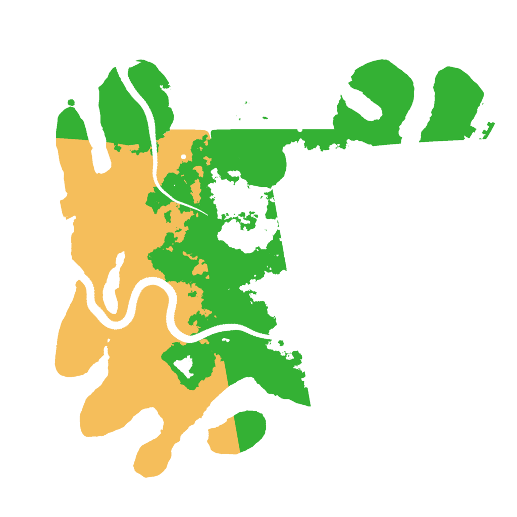 Biome Rust Map: Procedural Map, Size: 3000, Seed: 426272258