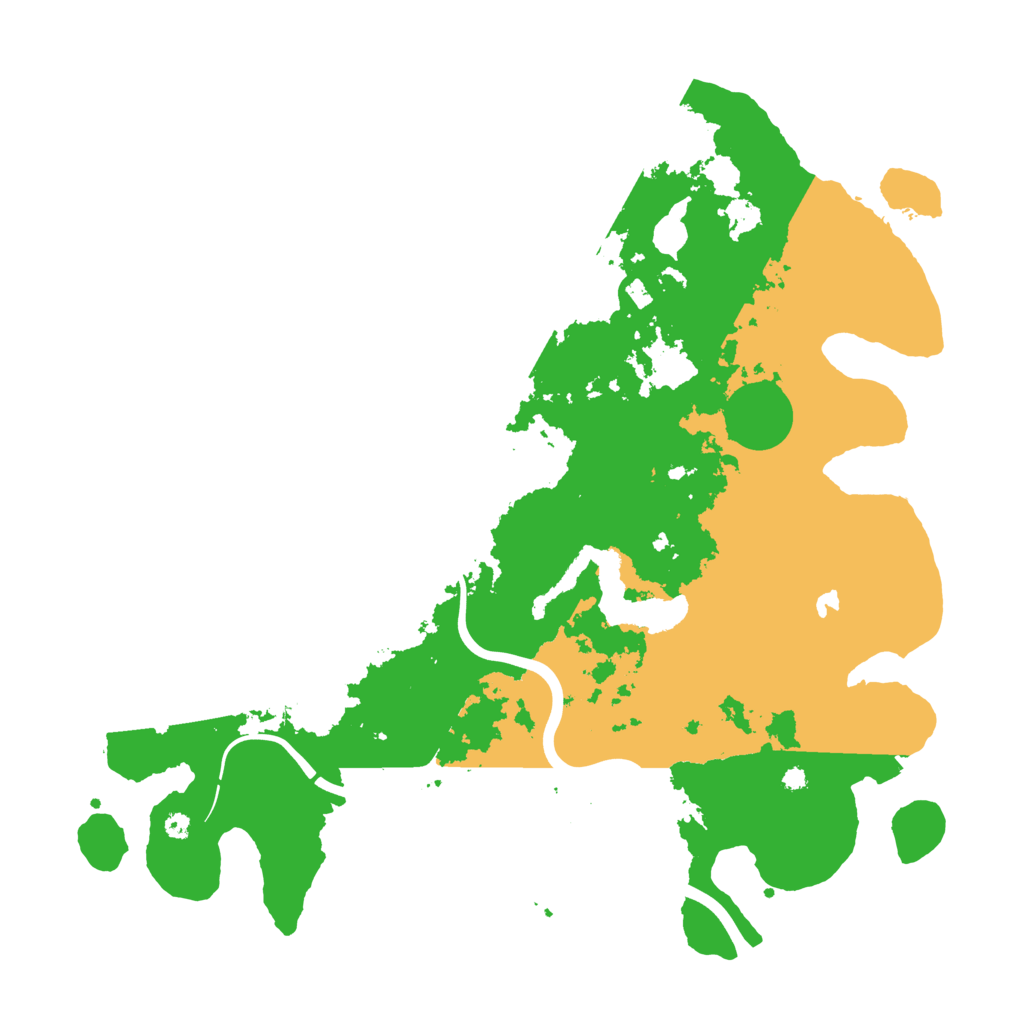 Biome Rust Map: Procedural Map, Size: 4000, Seed: 2124549099