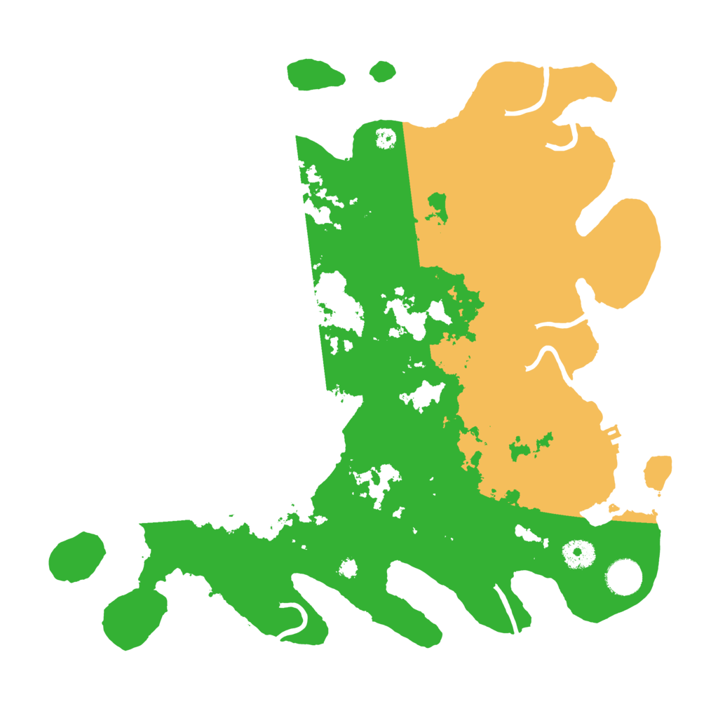 Biome Rust Map: Procedural Map, Size: 3500, Seed: 1482615856