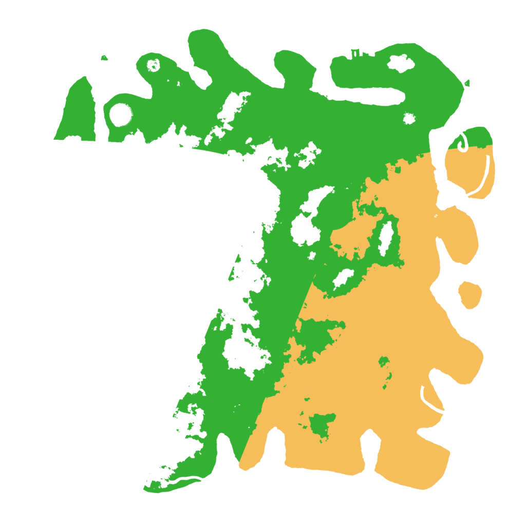 Biome Rust Map: Procedural Map, Size: 4096, Seed: 12345