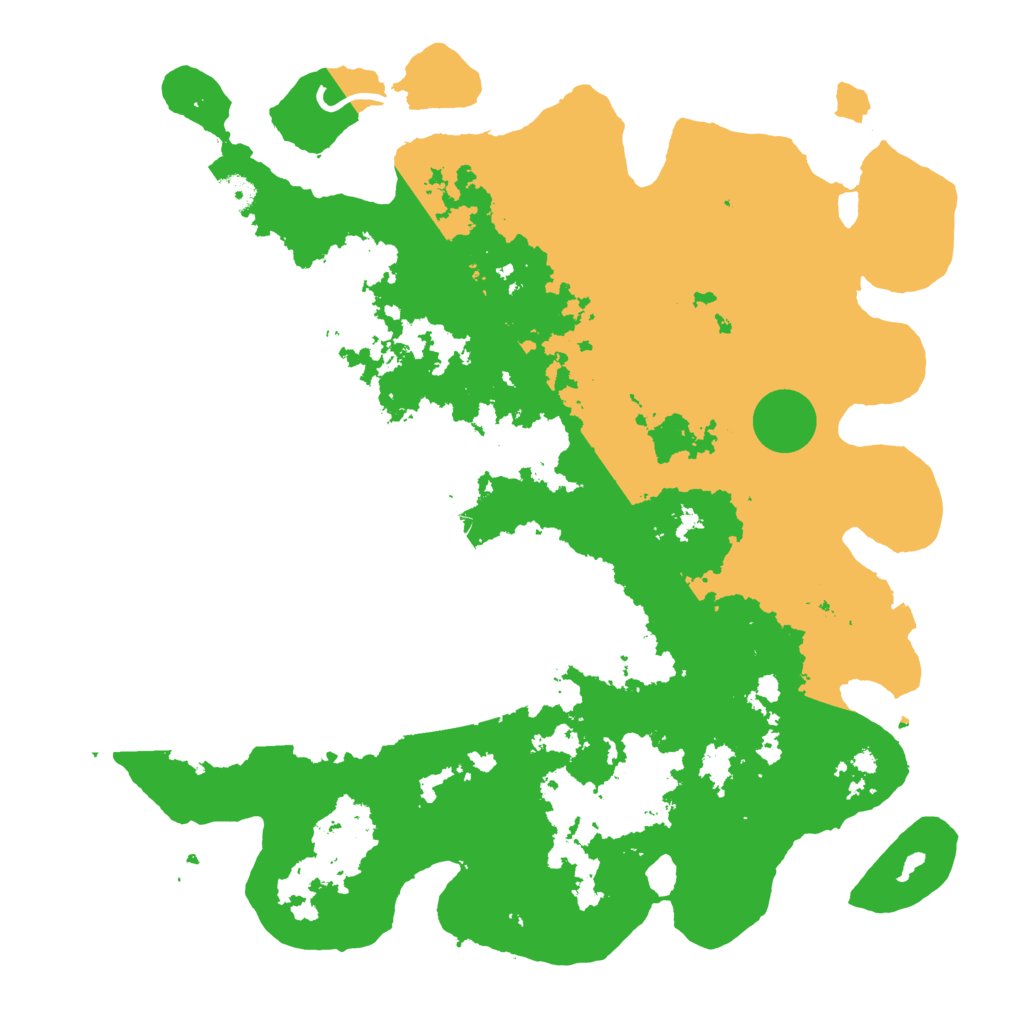 Biome Rust Map: Procedural Map, Size: 4250, Seed: 288102350