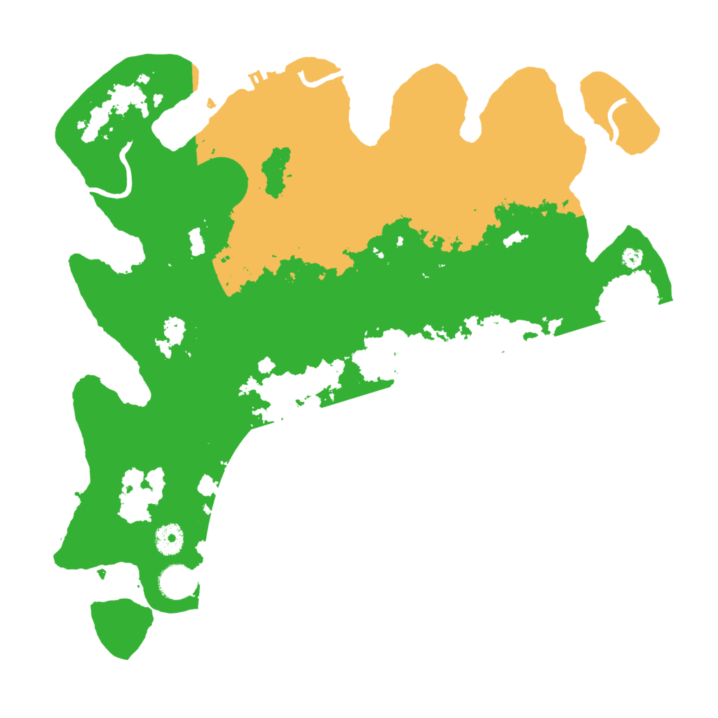 Biome Rust Map: Procedural Map, Size: 3600, Seed: 2022945403