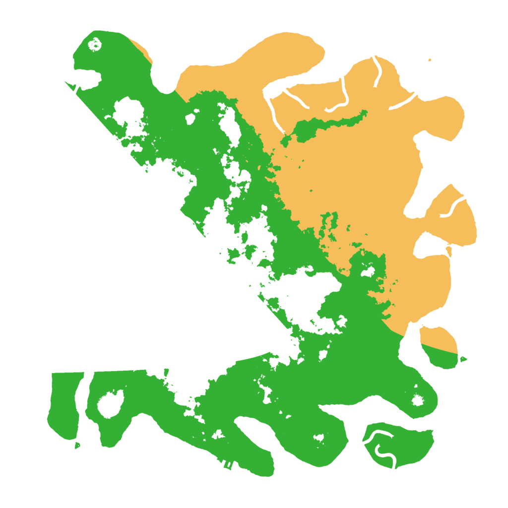 Biome Rust Map: Procedural Map, Size: 4000, Seed: 129262