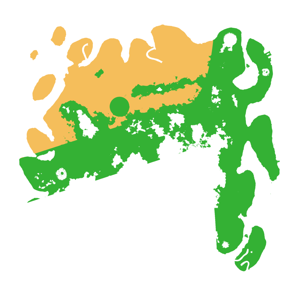 Biome Rust Map: Procedural Map, Size: 4000, Seed: 66778