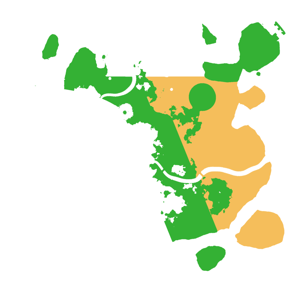 Biome Rust Map: Procedural Map, Size: 3000, Seed: 1650653560