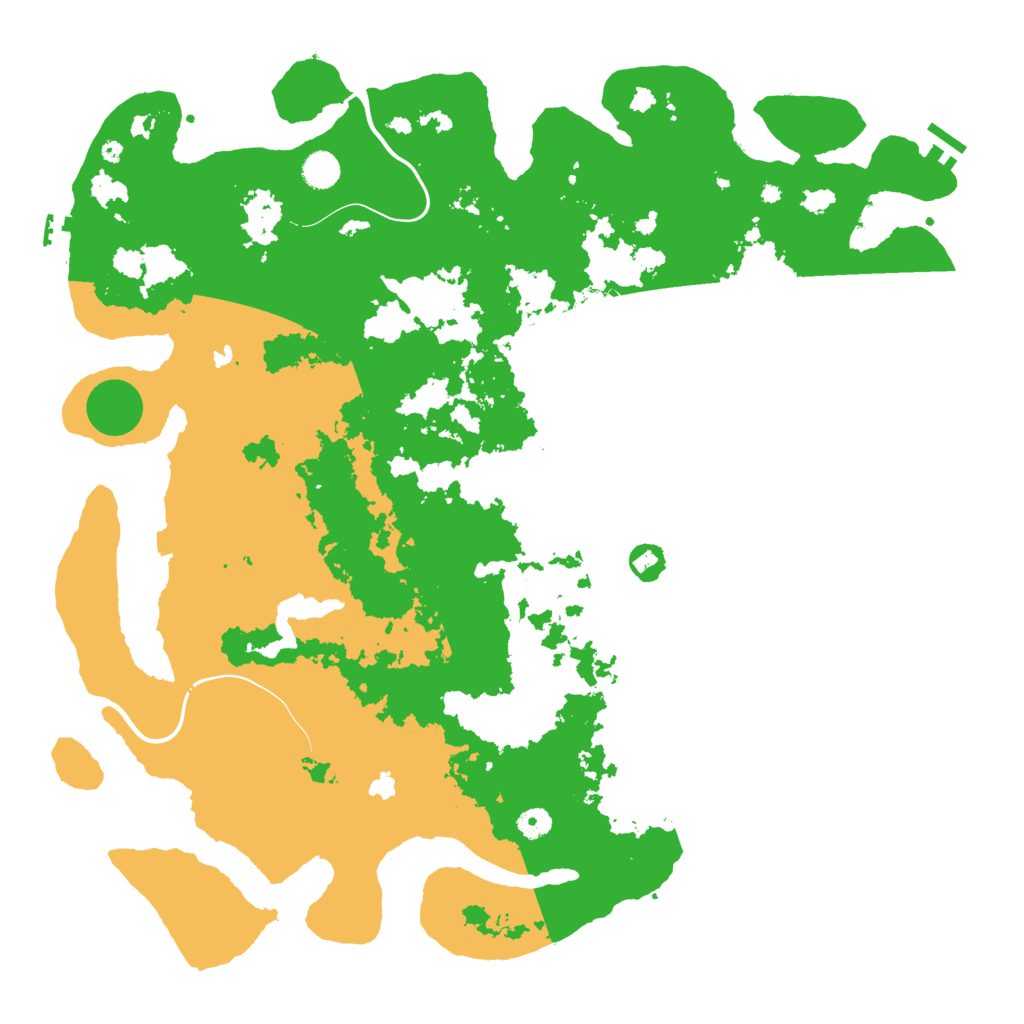 Biome Rust Map: Procedural Map, Size: 4800, Seed: 1203644481