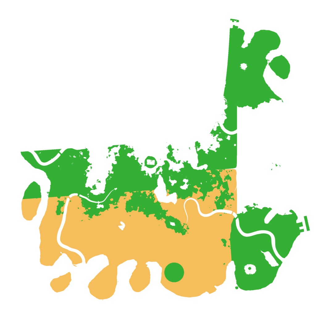 Biome Rust Map: Procedural Map, Size: 4250, Seed: 941577386