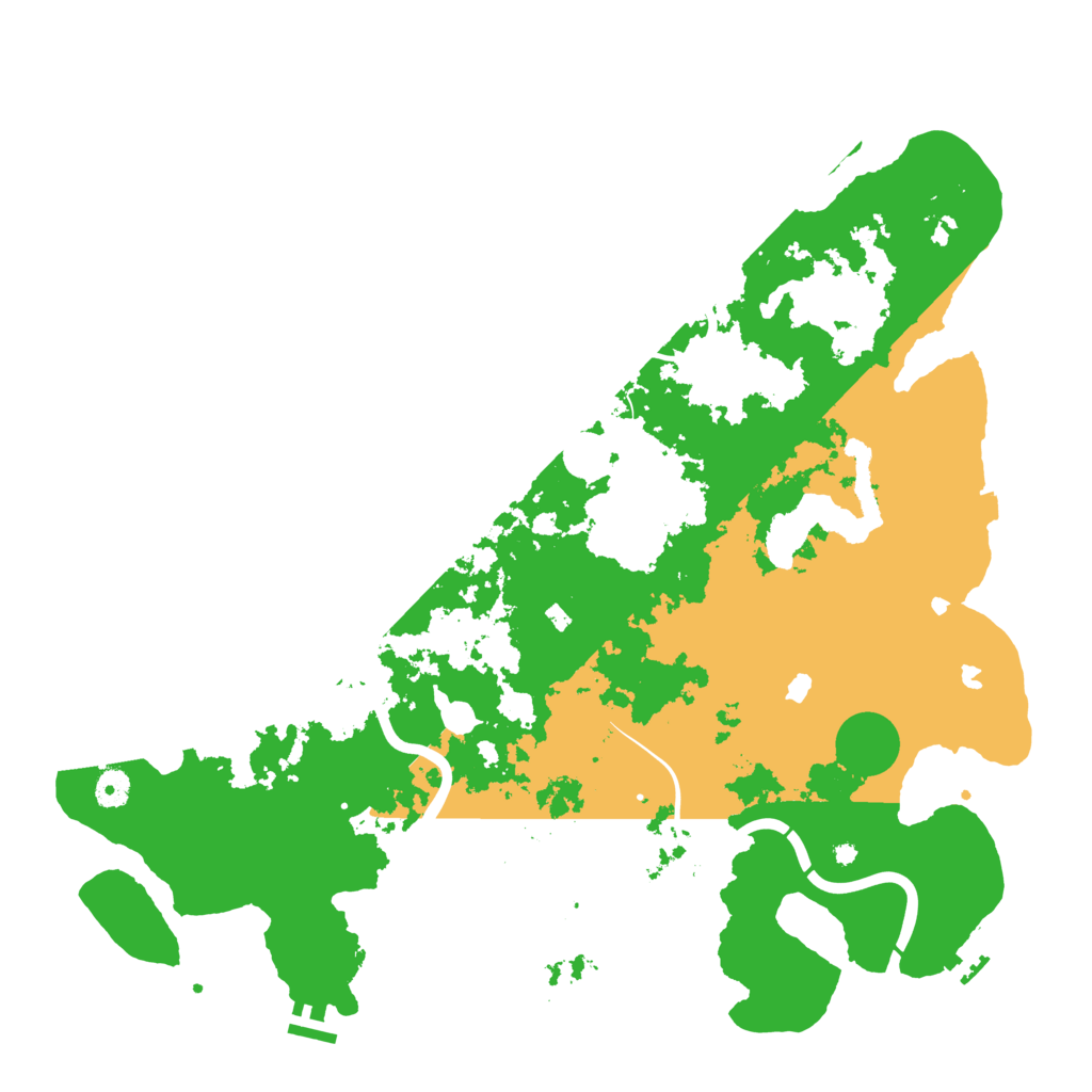 Biome Rust Map: Procedural Map, Size: 4500, Seed: 1412