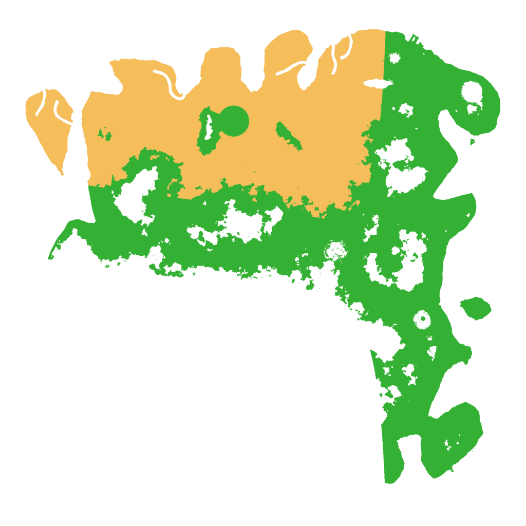 Biome Rust Map: Procedural Map, Size: 4500, Seed: 1053064536