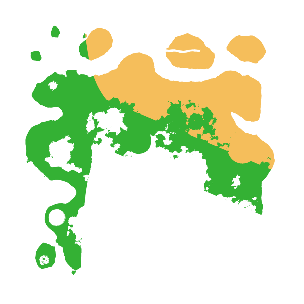 Biome Rust Map: Procedural Map, Size: 3250, Seed: 534395234