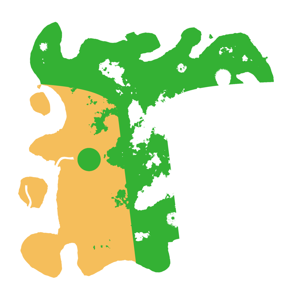 Biome Rust Map: Procedural Map, Size: 3500, Seed: 629082497