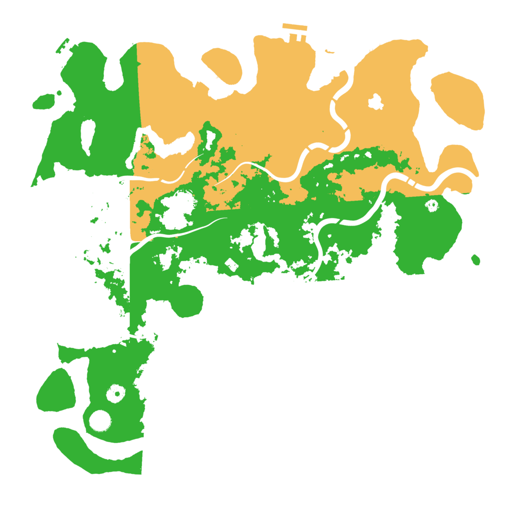 Biome Rust Map: Procedural Map, Size: 4250, Seed: 346232