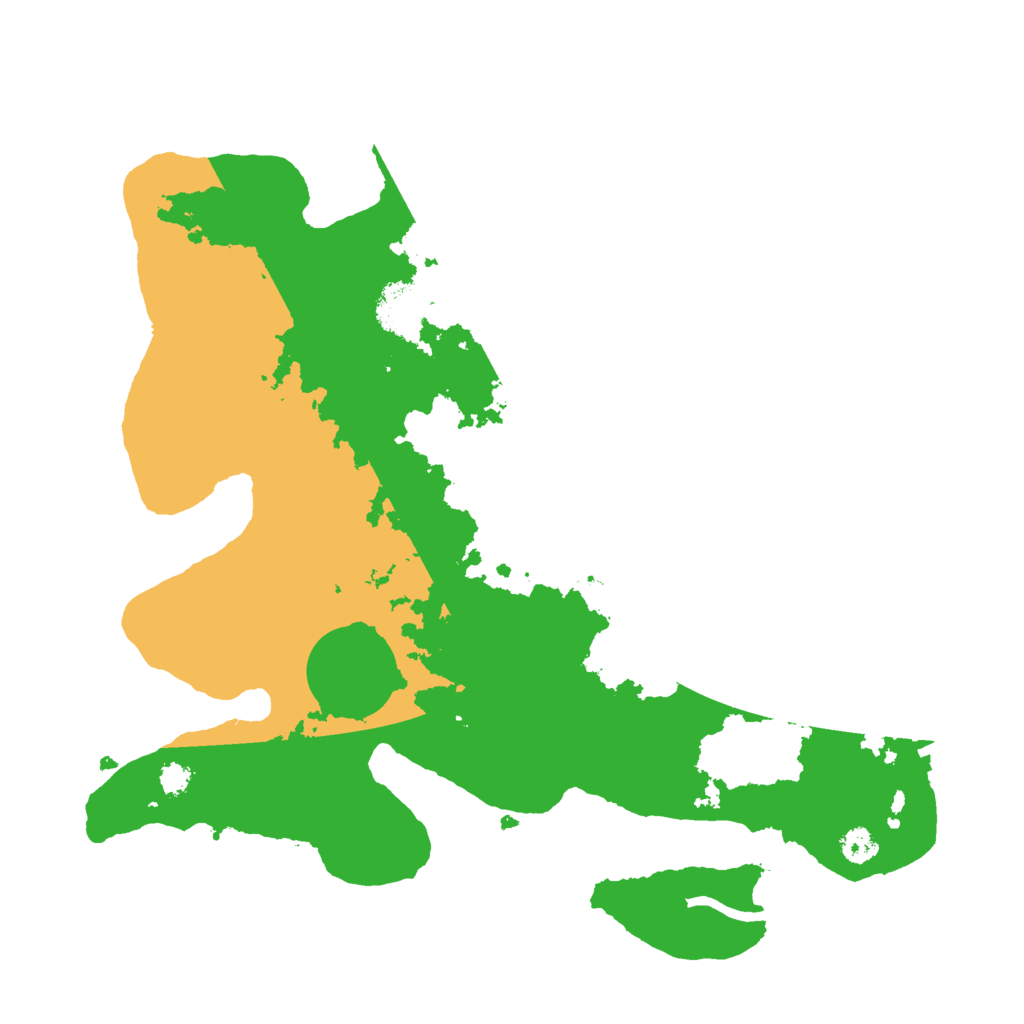 Biome Rust Map: Procedural Map, Size: 3000, Seed: 1276041980