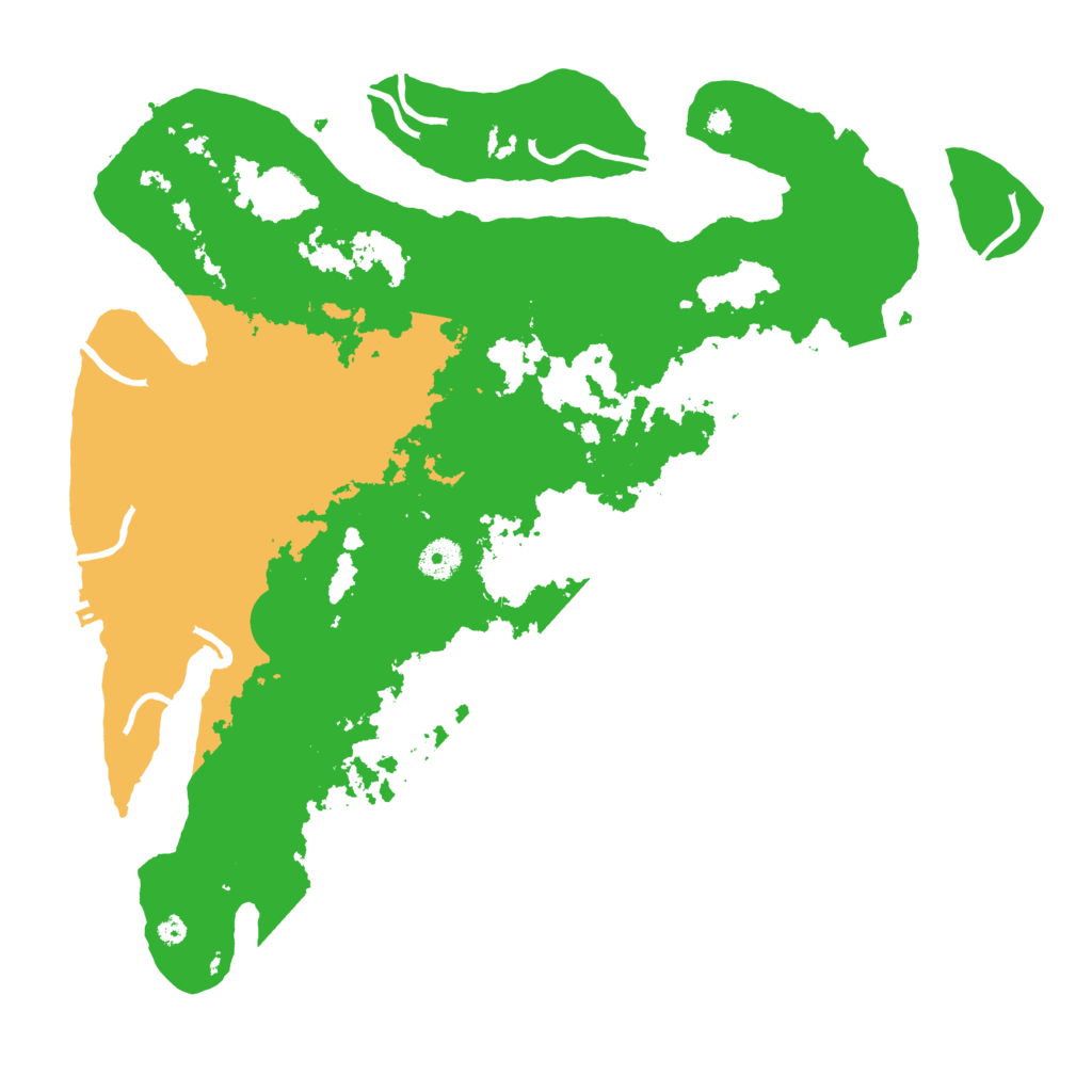 Biome Rust Map: Procedural Map, Size: 4000, Seed: 3589837