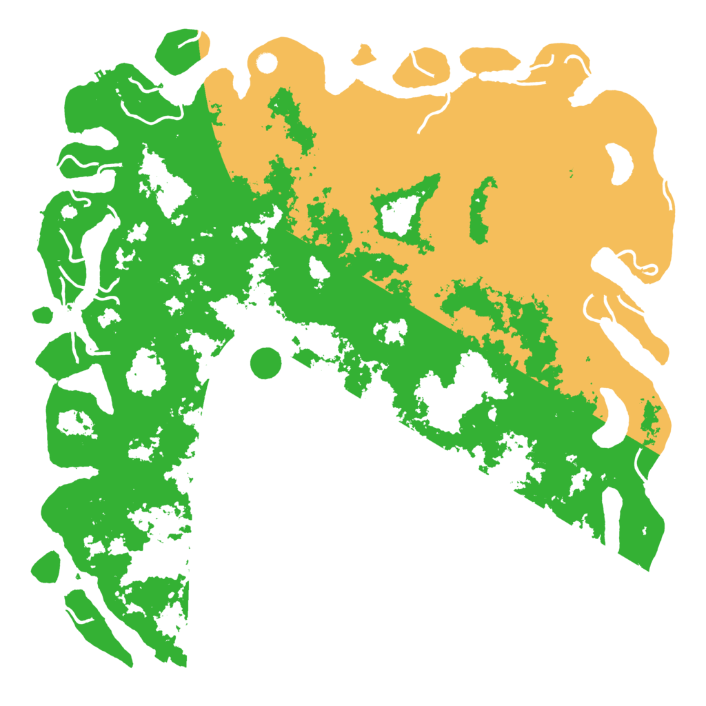 Biome Rust Map: Procedural Map, Size: 6000, Seed: 8845