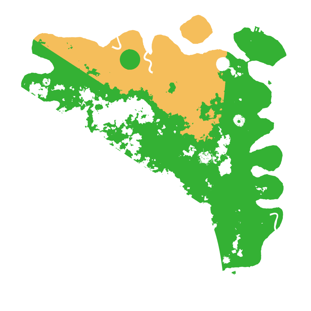 Biome Rust Map: Procedural Map, Size: 4050, Seed: 468423072