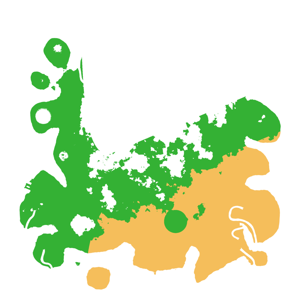 Biome Rust Map: Procedural Map, Size: 3500, Seed: 293679824