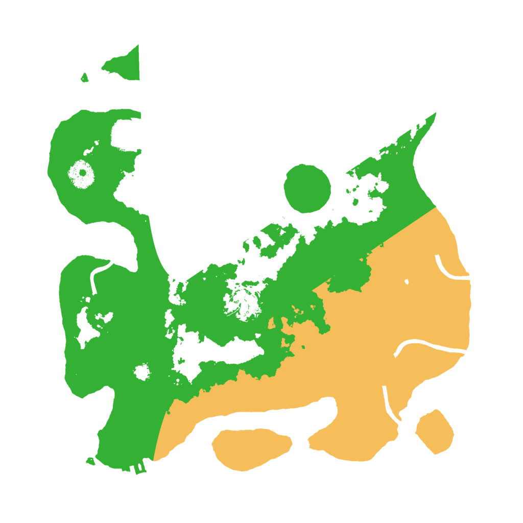 Biome Rust Map: Procedural Map, Size: 3000, Seed: 261222