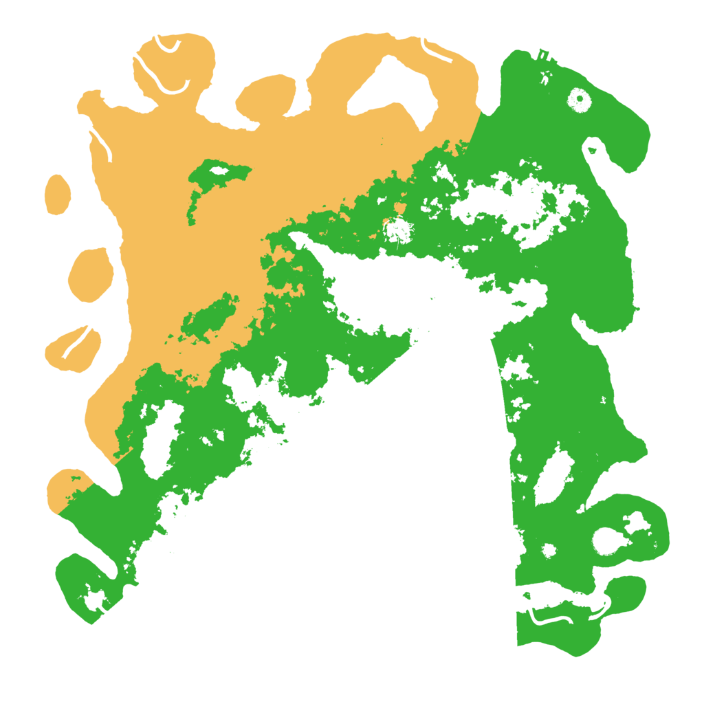 Biome Rust Map: Procedural Map, Size: 4500, Seed: 71173802