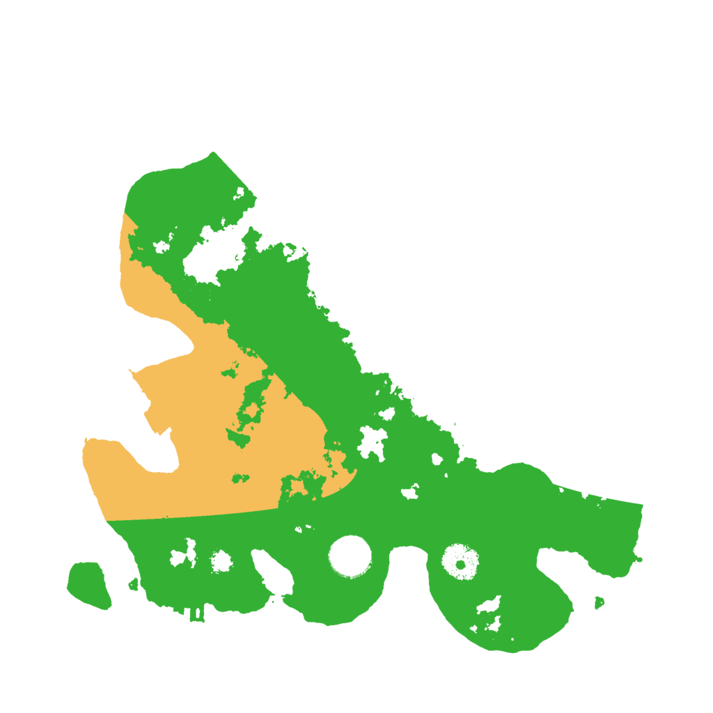 Biome Rust Map: Procedural Map, Size: 3000, Seed: 1667847816