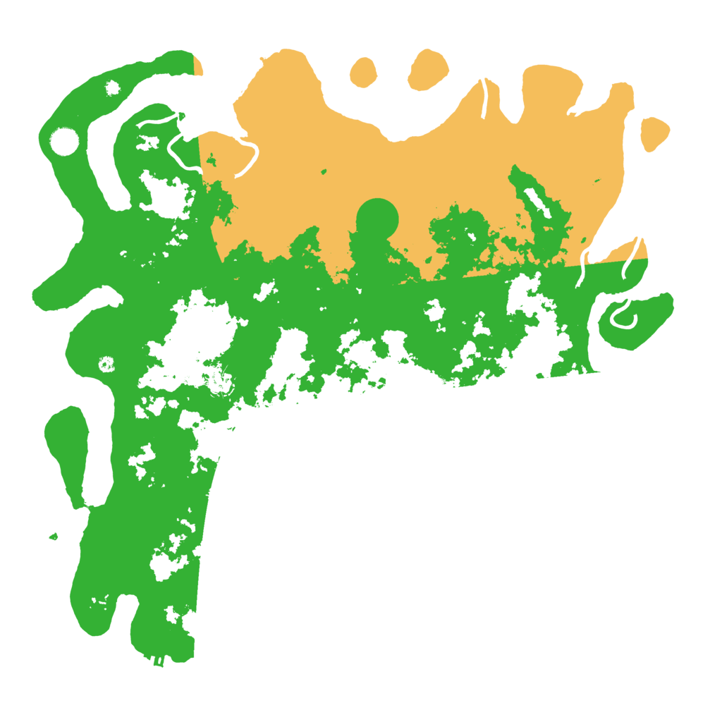 Biome Rust Map: Procedural Map, Size: 4500, Seed: 118660782